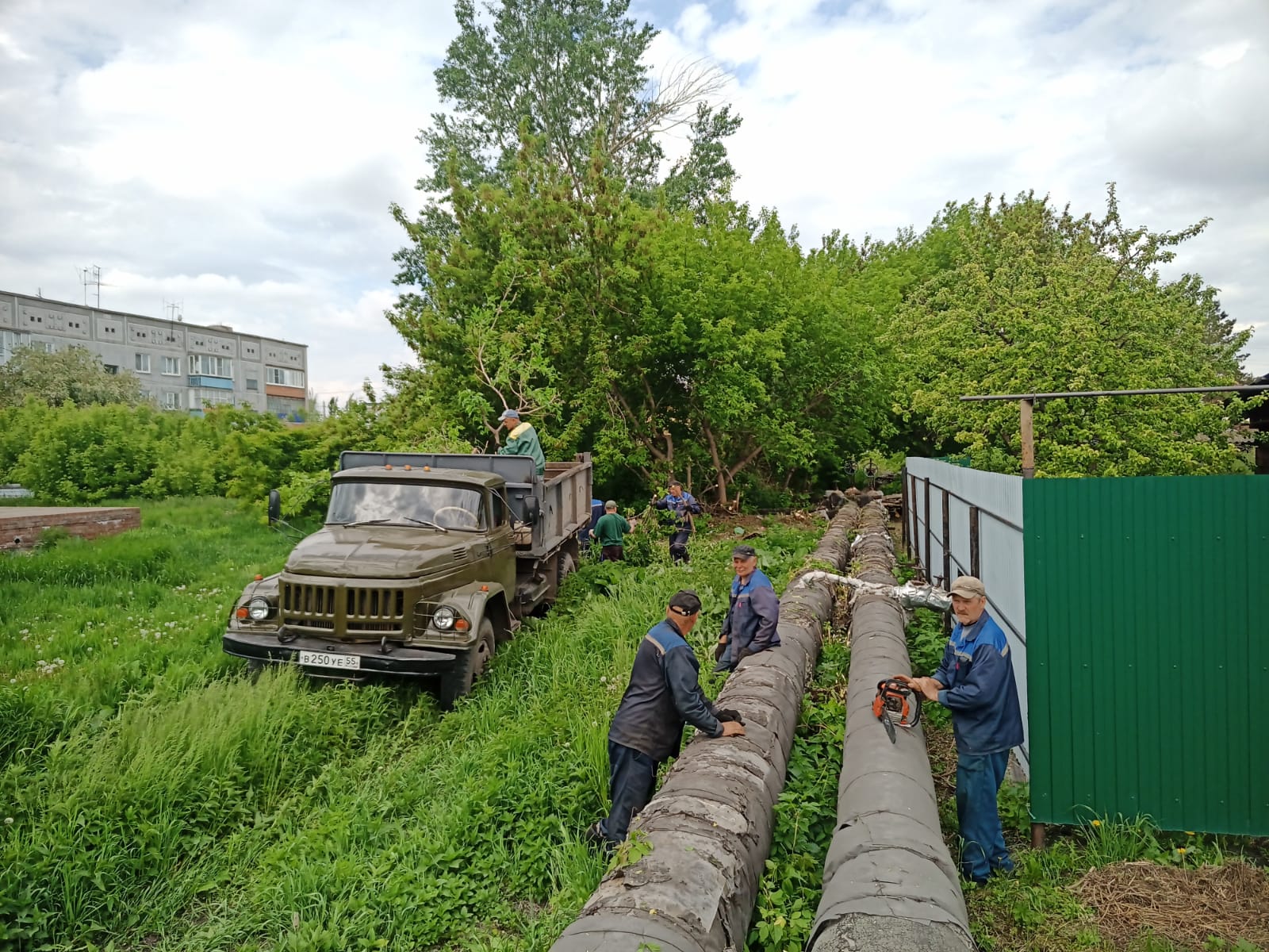 Продолжается подготовка района к отопительному сезону..